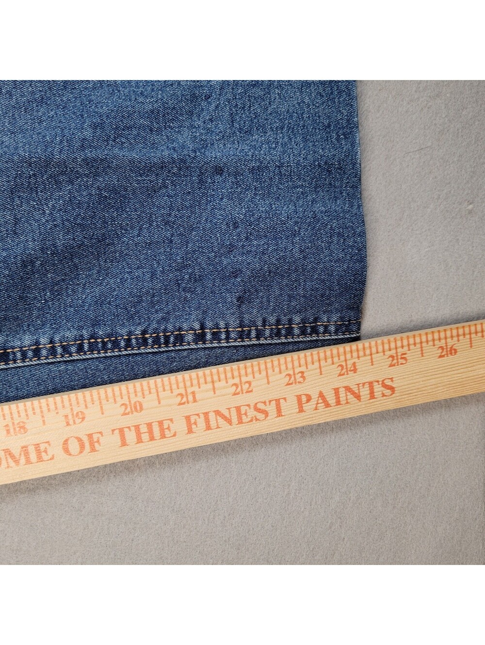 Frye Women's Blue Jeans Size 10/30 Straight Leg Stretch Medium Wash Denim - Picture 8 of 9